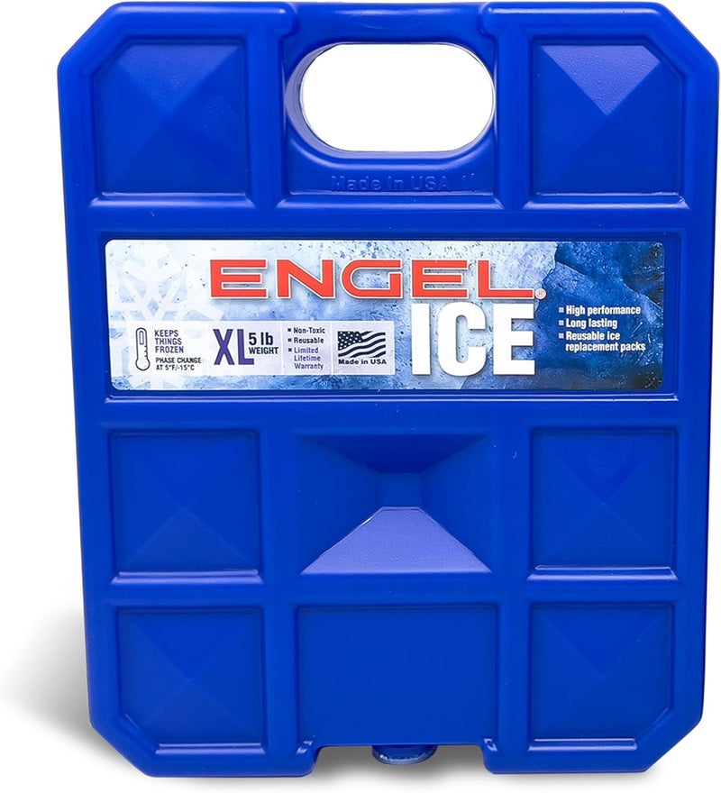 32°F Cooler & 5°F Freezer Packs - Made in The USA - Ice Packs for Boating, Fishing, Camping & Food Storage. The Perfect Non-Toxic Safe Replacement for Regular Ice or Dry Ice.